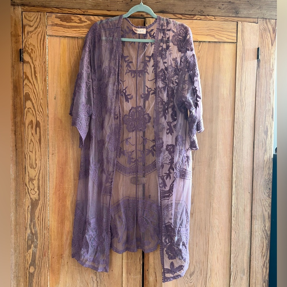 Beautiful size M/L Sophie & Kate Shear Cardigan